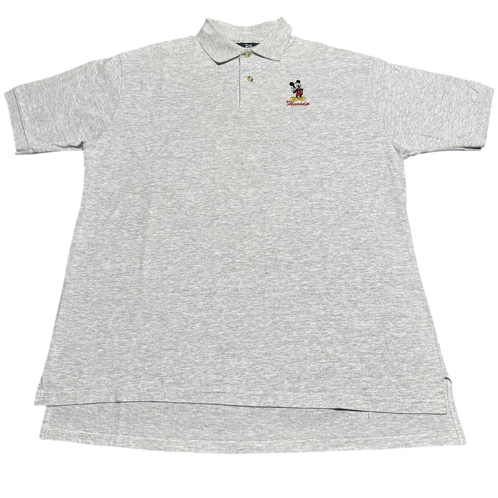 Vintage 1990s Disney Originals Embroidered Mickey‎ Mouse Florida Polo Size XL